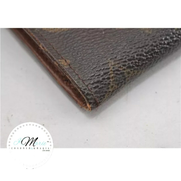 Authentic Louis Vuitton Monogram Porte Monnaie Billet Carte Credit - Picture 8 of 13